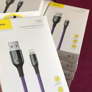 Dây sạc iphone tự ngắt baseus
