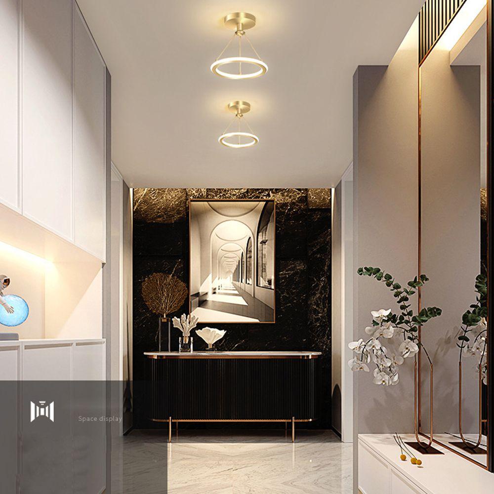Đèn Trần LED Mặt Dây Chuyền Thiên Nhiên Mới