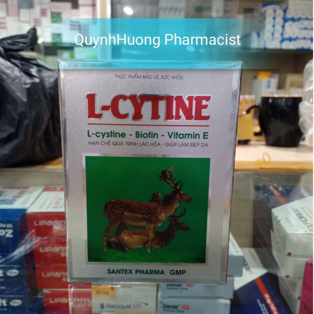 Viên uống L-CYTINE với L-cystine giúp làm đẹp da,tóc và móng
