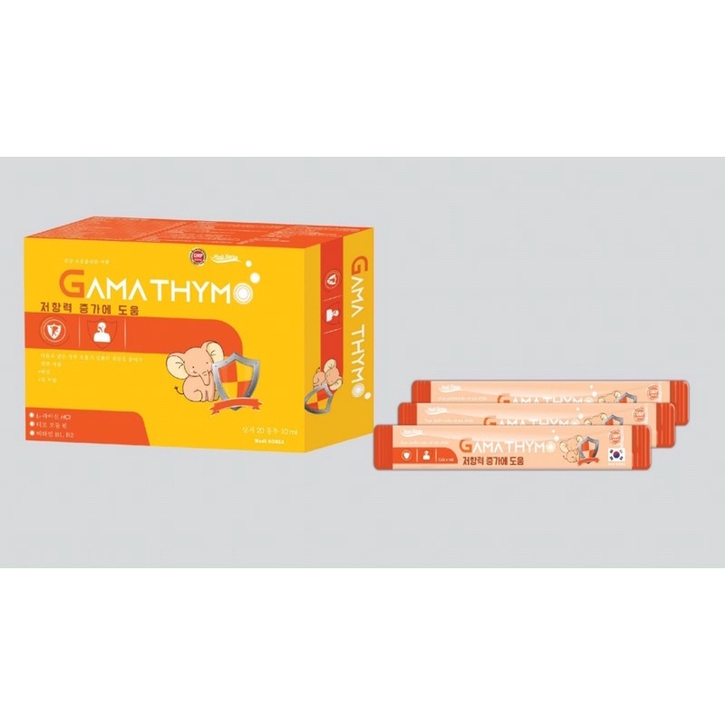 Gama thym hộp 20 túi hỗ trợ tăng đề kháng,giảm viêm đường hô hấp,viêm mũi ,viêm họng