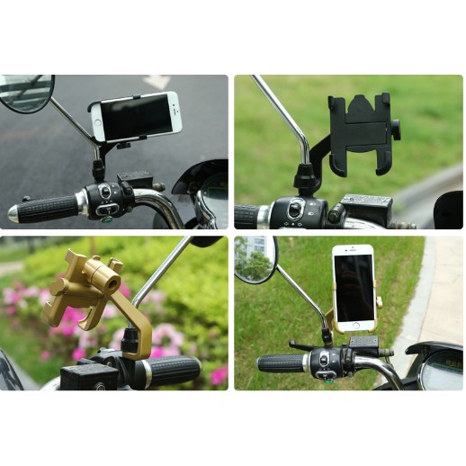 GIÁ ĐỠ - KẸP ĐIỆN THOẠI GẮN XE MÁY INOX CHẮC CHẮN | BigBuy360 - bigbuy360.vn