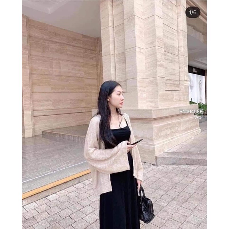 Khoác cadigan len mỏng | BigBuy360 - bigbuy360.vn