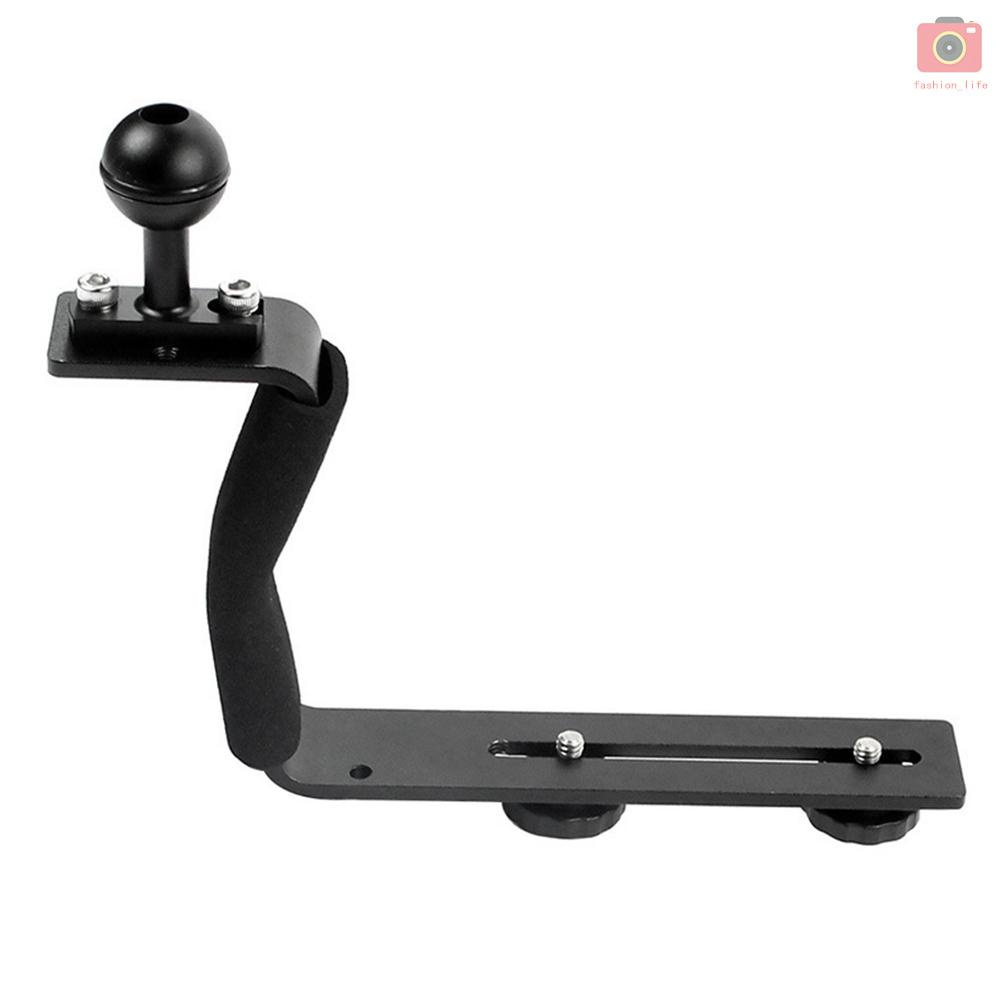 Khung gắn máy ảnh lặn biển bằng hợp kim nhôm kèm bóng cho DSLR SLR