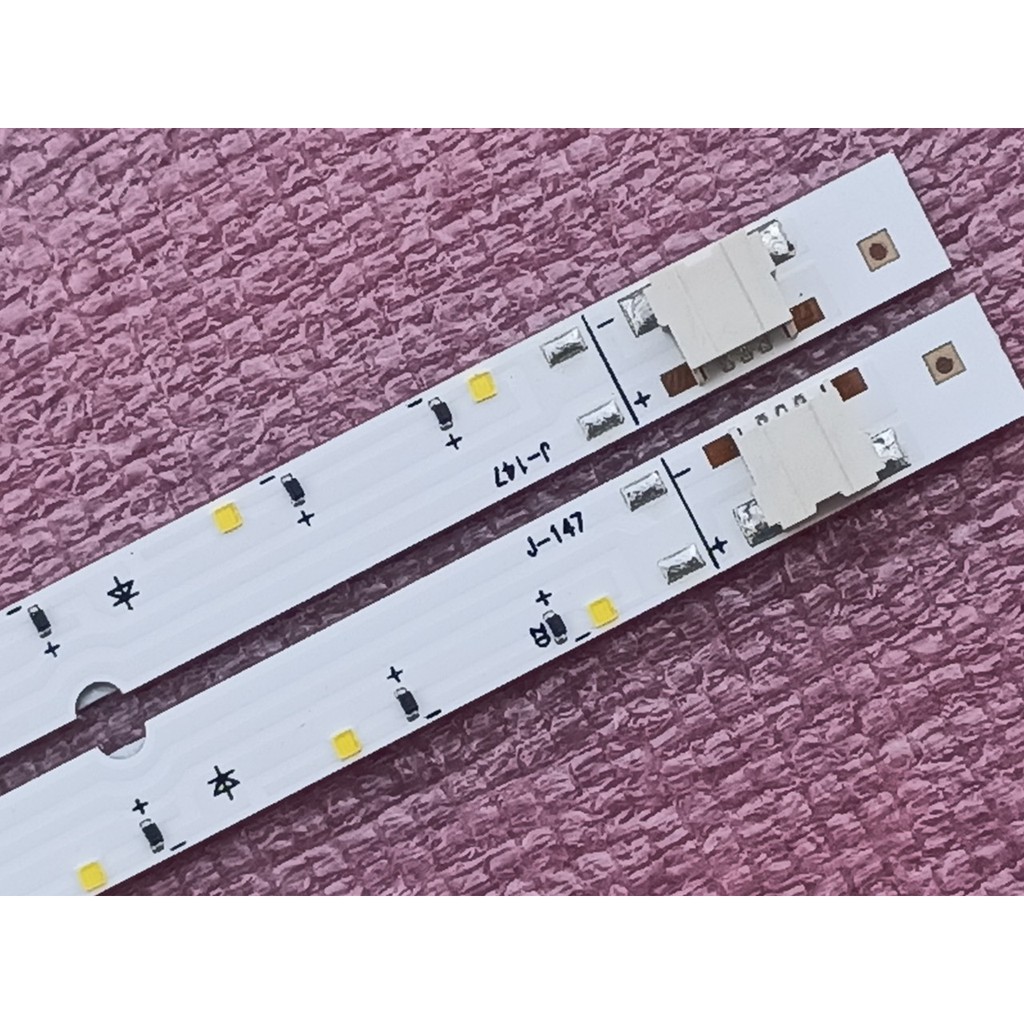 BỘ LED VIỀN TIVI SAMSUNG 43K5100 43k5300 MỚI 100% BỘ 2 THANH TRÁI PHẢI, MỖI THANH 25 BÓNG 3V, DÀI 44,5cm