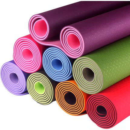 Thảm Tập Yoga Định Tuyến Cao Cấp - YOGA QG, Kích Thước 183x61cm, Chất Liệu TPE Cao Cấp, Không Mùi, Không Gây Kích Ứng