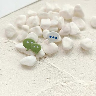 Khuyên tai bông tai cá tính siêu xinh cute tin nhắn, sữa, chuối, dâu