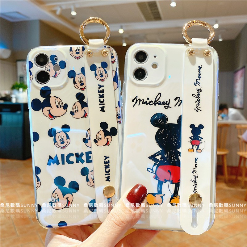 Ốp Lưng Điện Thoại Hình Mickey Disney Dành Cho IPhone 13 11 12 Pro 8plus XMAX XR