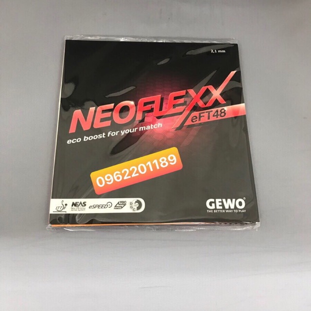 Mặt vợt bóng bàn Gewo Neoflexx eFT48