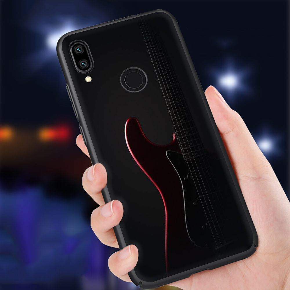 Ốp Điện Thoại Tpu Mềm Hình Đàn Guitar Cho Xiaomi Redmi Note 5 6 7 8 9 Pro Max 8t 9s