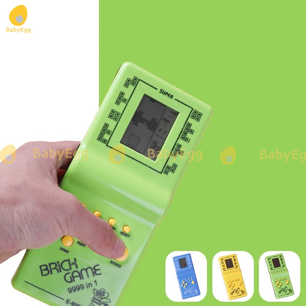 Máy chơi game xếp hình xếp gạch bắn tăng rắn săn mồi điện tử cầm tay xưa