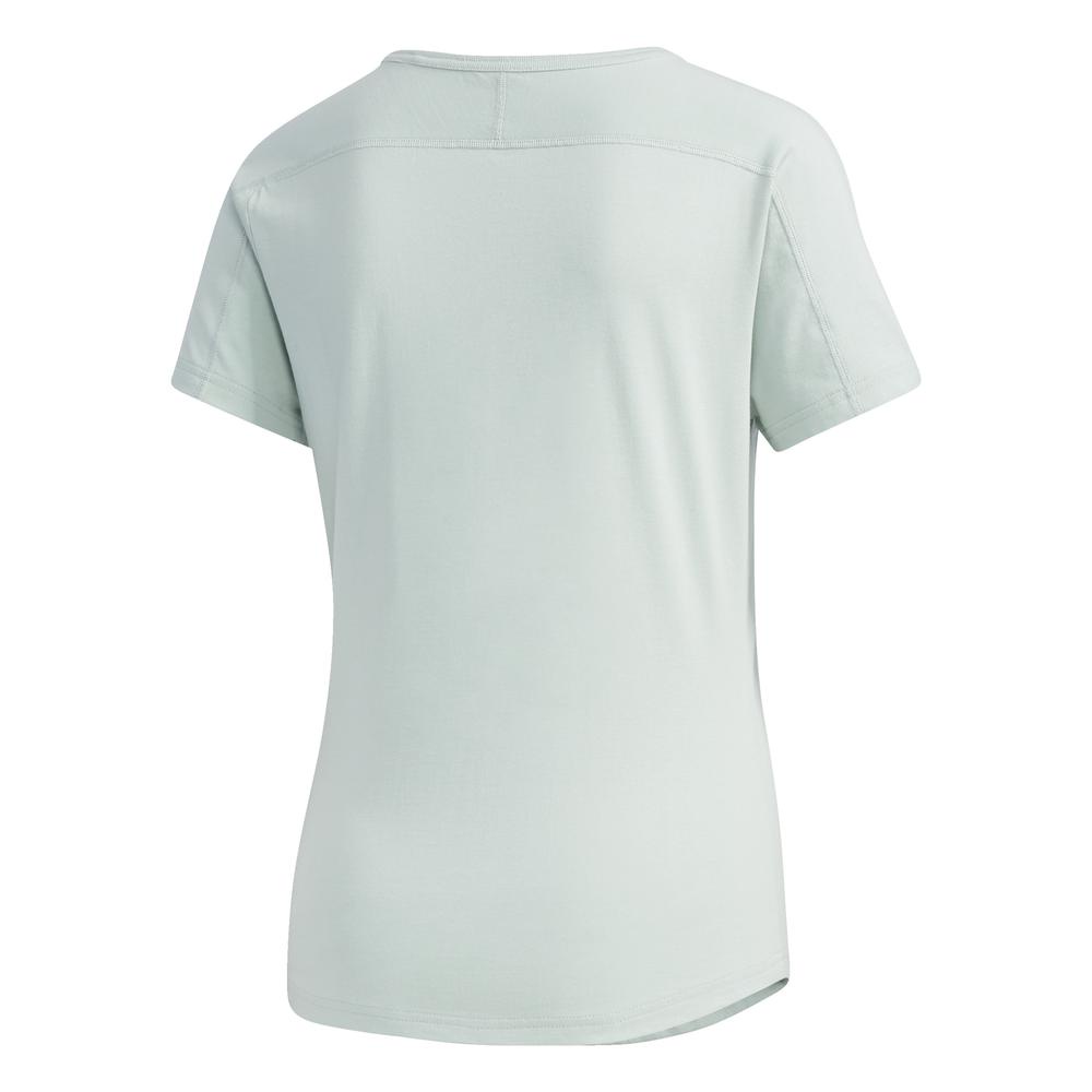 Áo Tee adidas Nữ Áo Phông Brilliant Basics Màu xanh lá FM6201