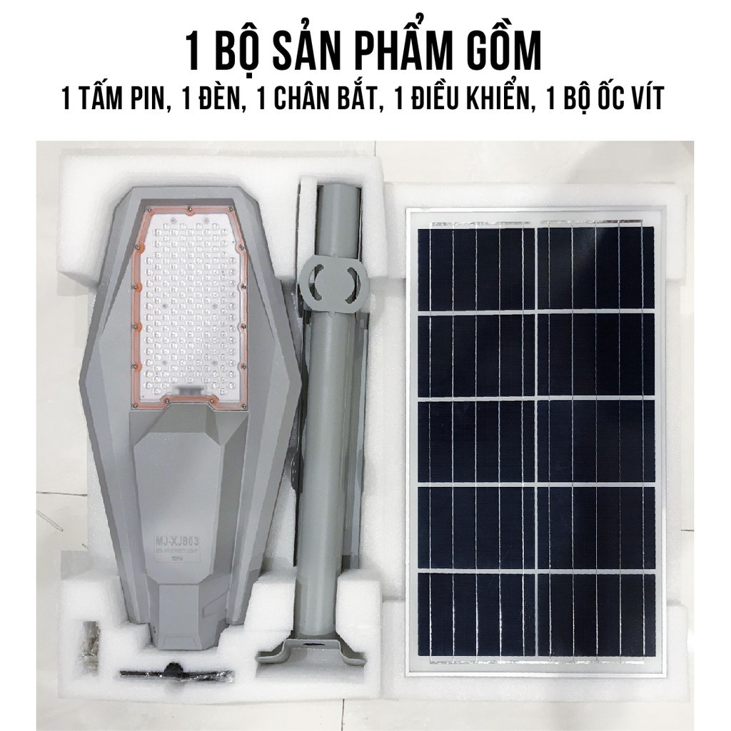 Đèn năng lượng mặt trời đường phố Army - VITI SMART công suất 300W