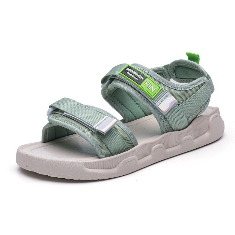 Sandal Fin 2 quai ngang dép quai hậu đi học