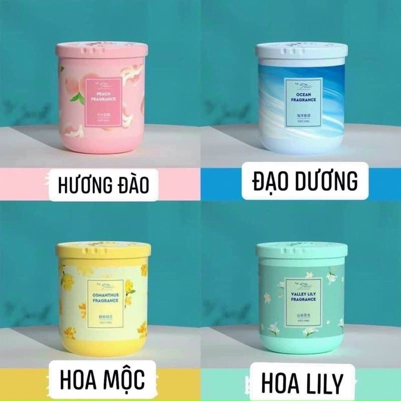 Sáp thơm phòng khử mùi ❤𝑭𝒓𝒆𝒆𝒔𝒉𝒊𝒑❤phòng ngủ nhà vệ sinh toilet ô tô với 4 mùi