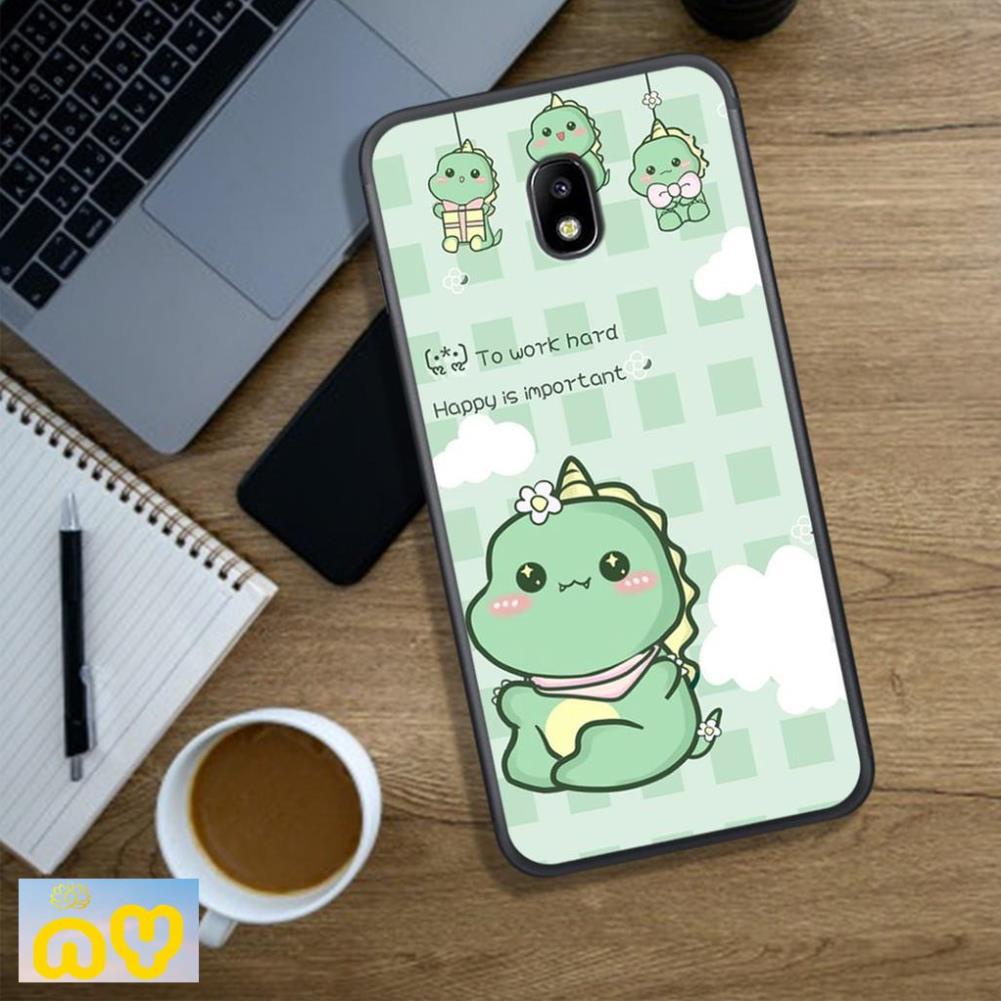 ỐP SAMSUNG J3 PRO/J5 PRO/J7 PRO/J7 PLUS, IN HÌNH CHÚ KHỦNG LONG SIÊU CUTE PHO MAI. Như Ý