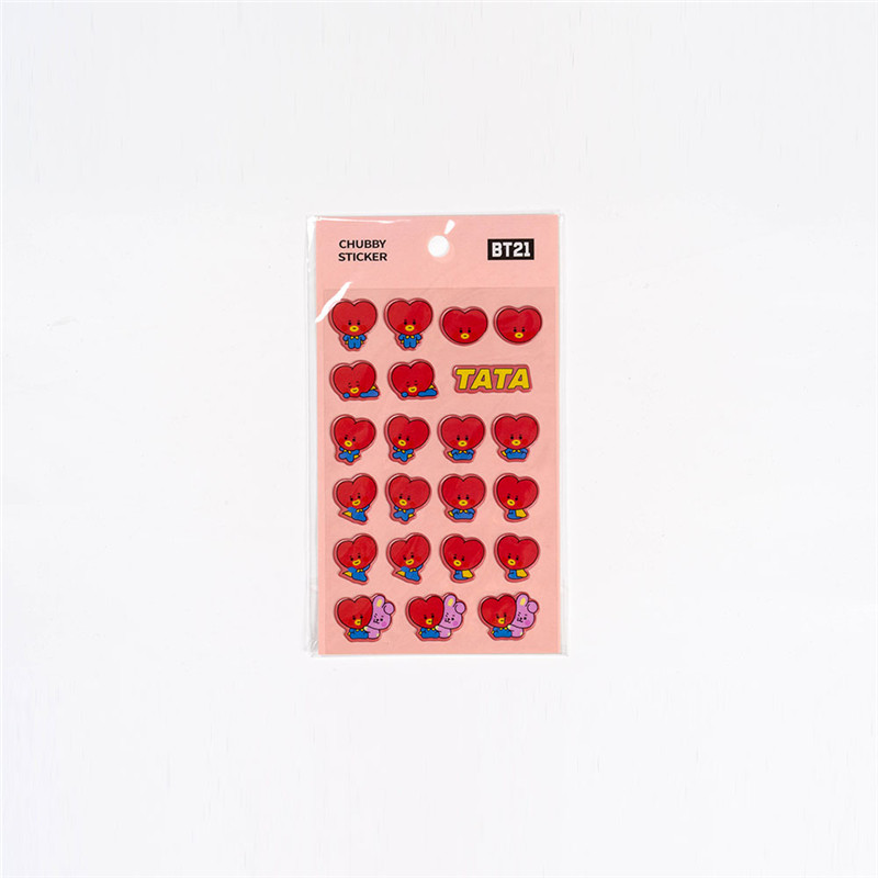 Nhãn dán từ tính họa tiết BT21 BTS