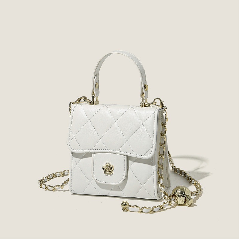 Túi Đeo Chéo Mini Phối Dây Xích Thời Trang Trẻ Trung