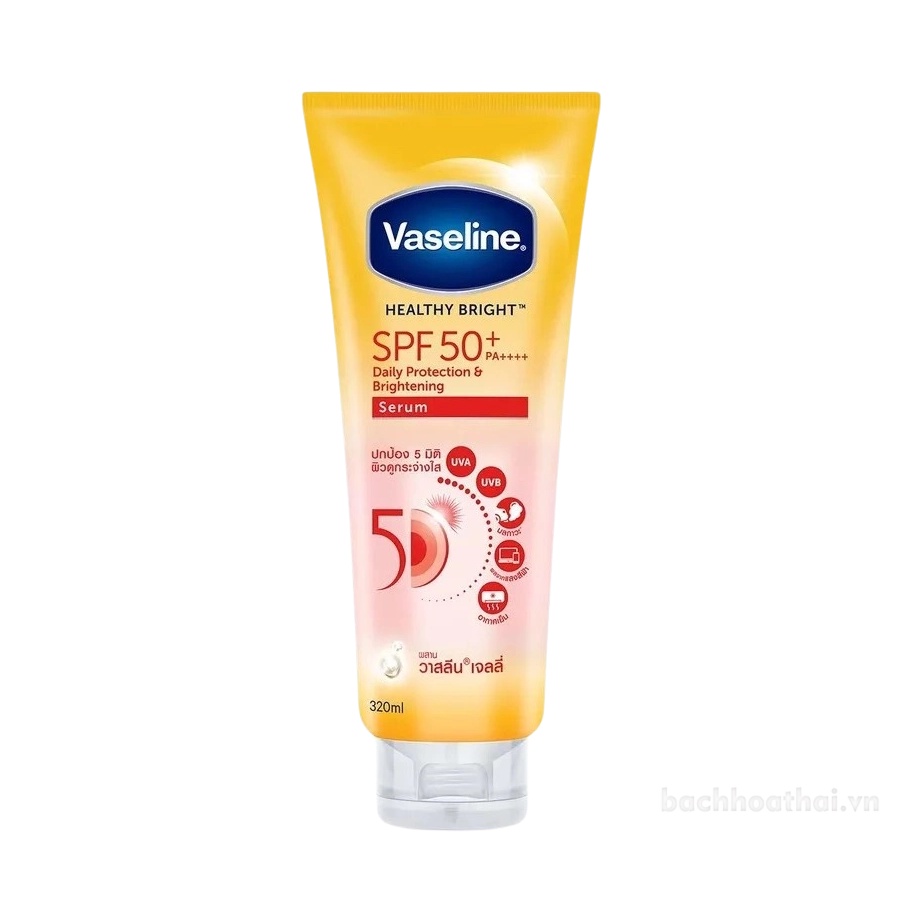 Sữa dưỡng thể dưỡng ẩm, làm sáng da Vaseline