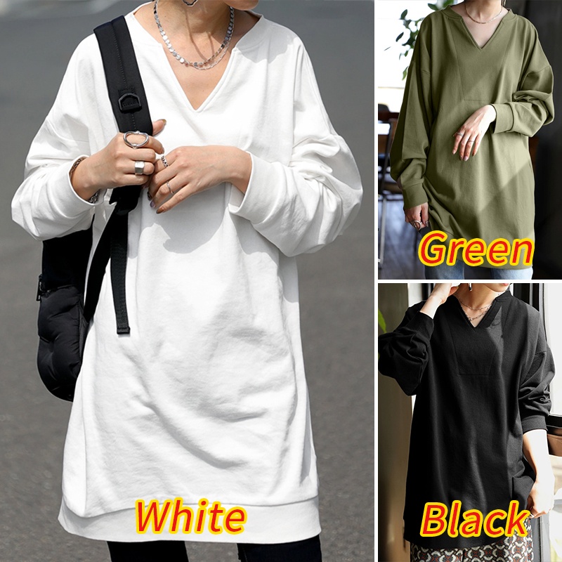 Áo kiểu Zanzea dành cho nữ thiết kế tay dài cổ chữ V thời trang thanh lịch