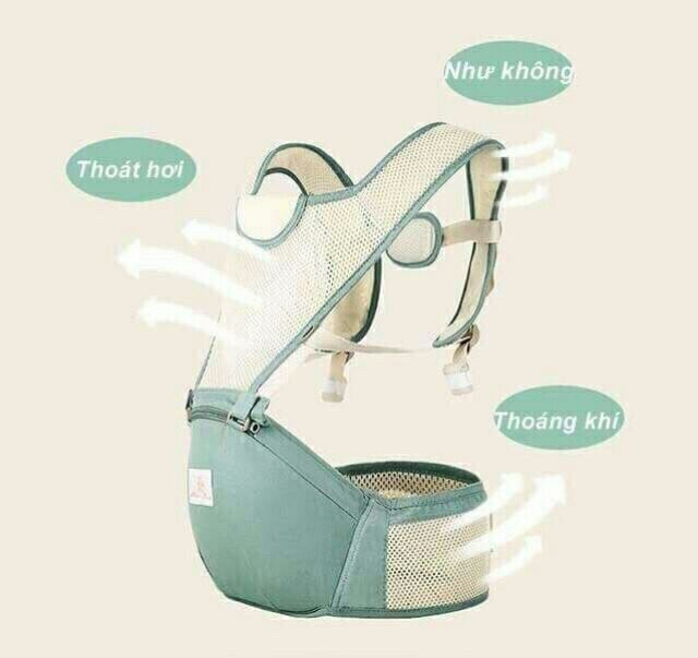 Địu happy walk siêu thoáng khí mã 809