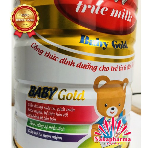 Sữa bột Cow True Milk Baby Gold 900g