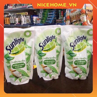 Nước Rửa Chén Sunlight Thiên Nhiên Dạng Túi 531ml
