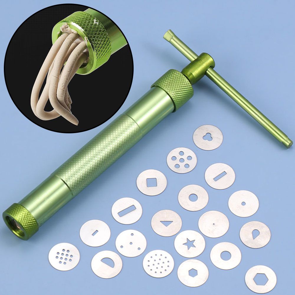 Bộ Dụng Cụ Tạo Hình Đất Sét Bằng Thép Không Gỉ Tiện Dụng