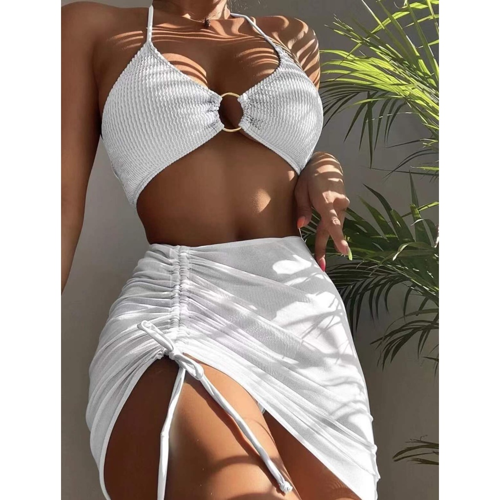 Bikini chất xốp kèm khăn (nhiều màu) | BigBuy360 - bigbuy360.vn