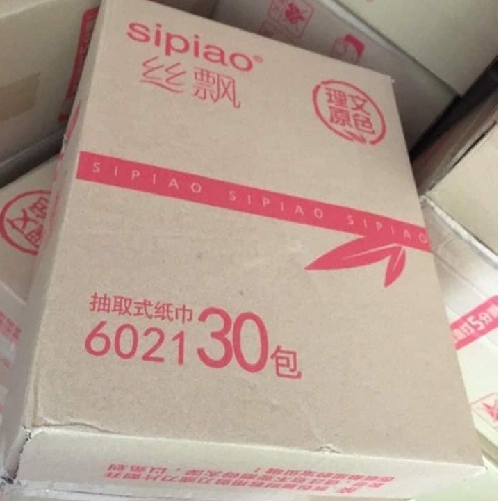 [FREESHIP❤️] Giấy Ăn Gấu Trúc - Chính Hiệu SIPIAO Thùng 30 Gói Giấy Đẹp,Dai