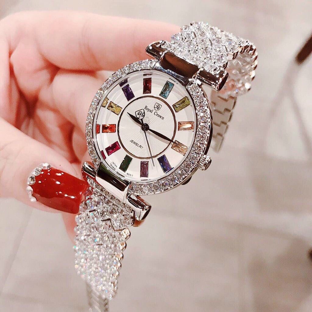 Đồng hồ ROYAL CROWN 6666 NỮ CAO CẤP - SANG TRỌNG