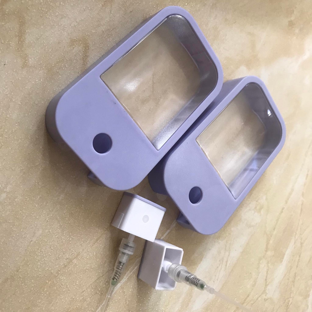 Phôi bình rửa tay 40mm màu tím nhẹ