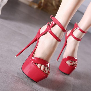 A20 giầy cao gót,gót nhọn phối màu thời trang