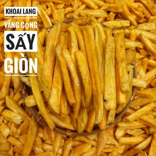 Khoai Lang Vàng Sấy Giòn Dạng Cọng Hàng Xuất Khẩu - Túi 500gr