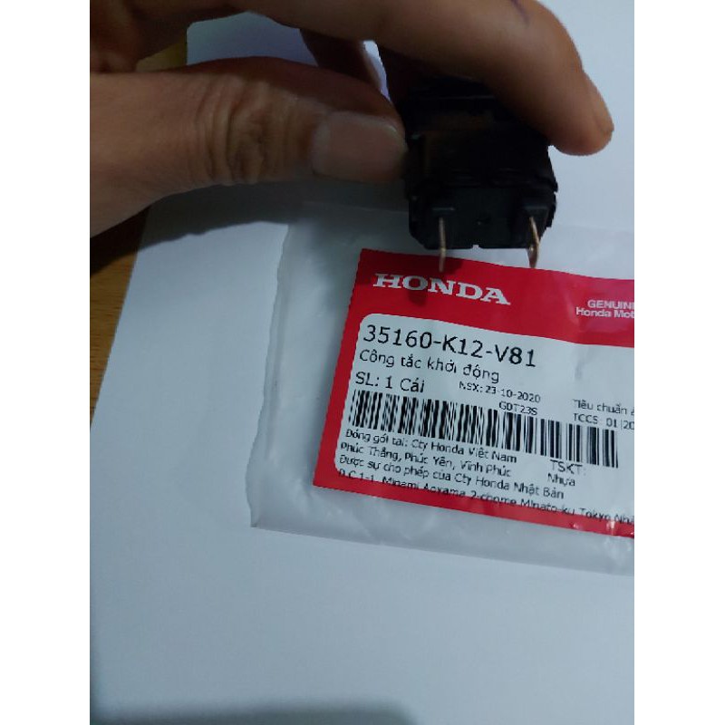 NÚT CÔNG TẮC ĐỀ XE LEAD CHÍNH HÃNG HONDA