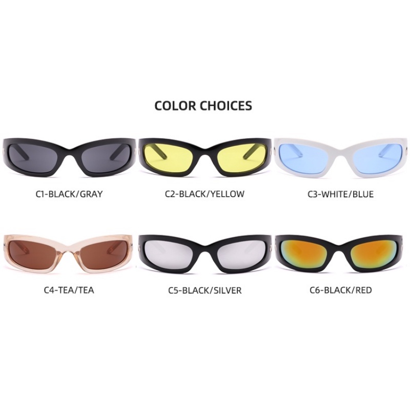 Kính Mát Thời Trang Hip Hop Đường Phố Âu Mỹ Cho Nam Và Nữ