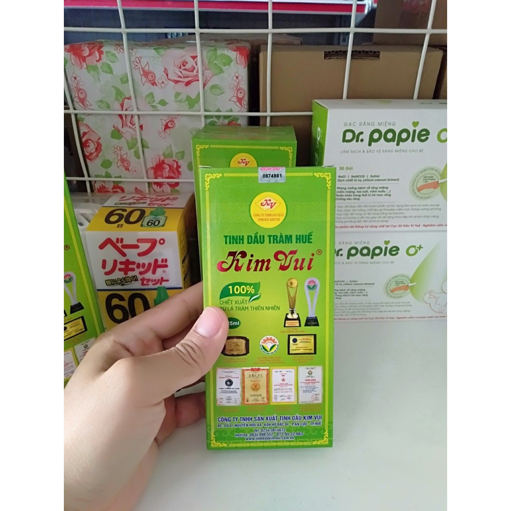 Tinh dầu tràm Kim Vui xứ Huế 125ml