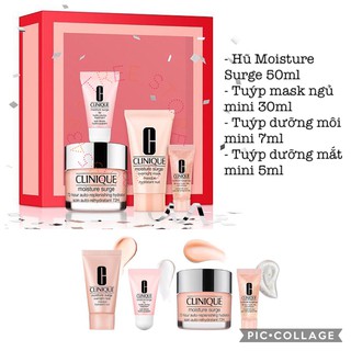 [PHÂN PHỐI CHÍNH HÃNG] Set dưỡng da Clin More than moisture 4 món