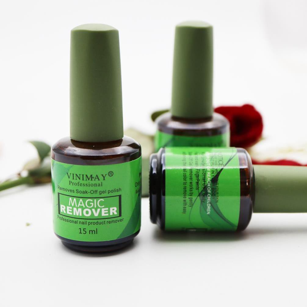 Nước phá gel Vinimay 15ml - đồ nail hỗ trợ hữu ích