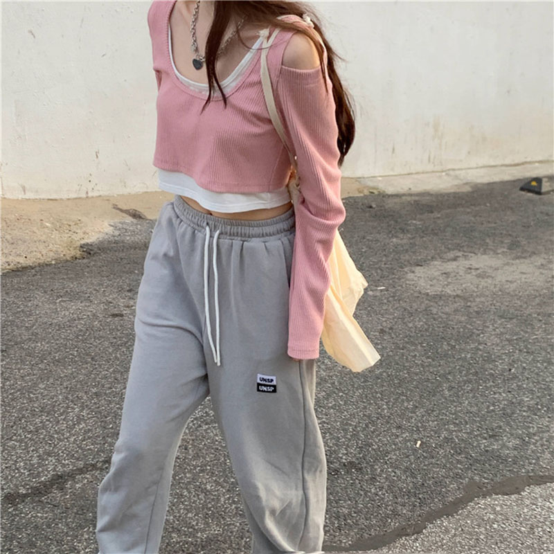 Áo Kiểu Tay Dài Hở Vai Thời Trang Cá Tính Dành Cho Nữ