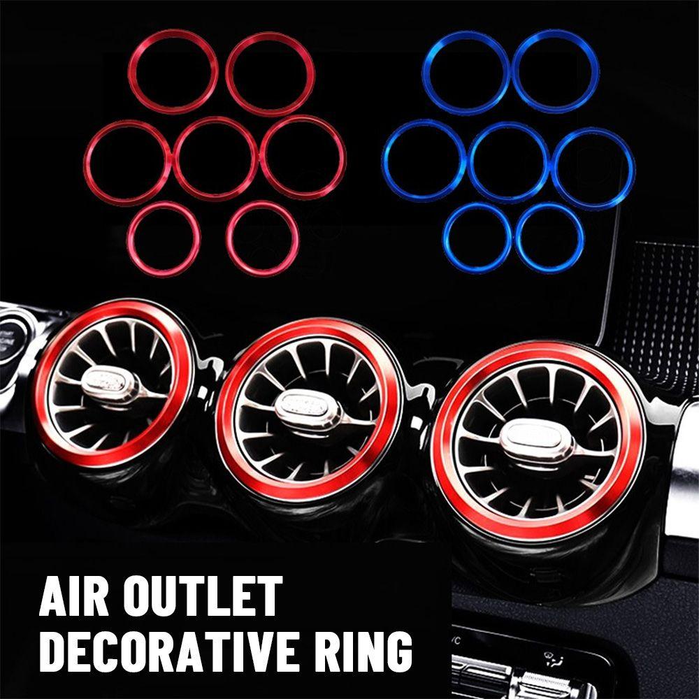 JONYE Set 7 Vòng Đệm Trang Trí Ống Xả Xe Hơi Benz A-Class W177 2019-2022