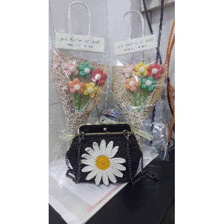 Hoa len bó sẵn _ handmade