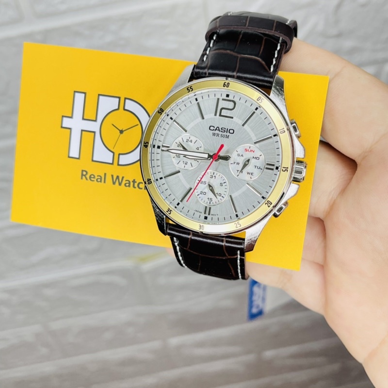 Đồng hồ nam casio Mtp-1374l-7a fullbox chính hãng