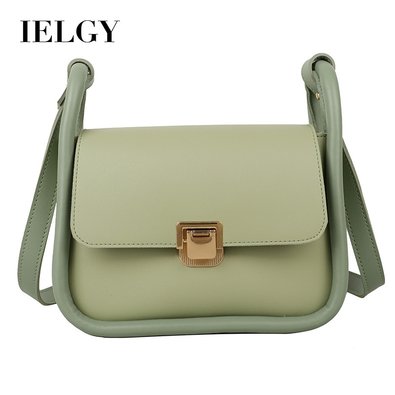 Túi xách IELGY đeo vai hình vuông nhỏ thời trang phương Tây thịnh hành cho nữ