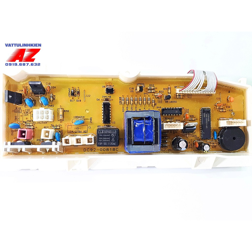 Board mạch 2 mảng DC92-00818C+ DC41-00078C thay thế cho máy giặt SAMSUNG cửa đứng