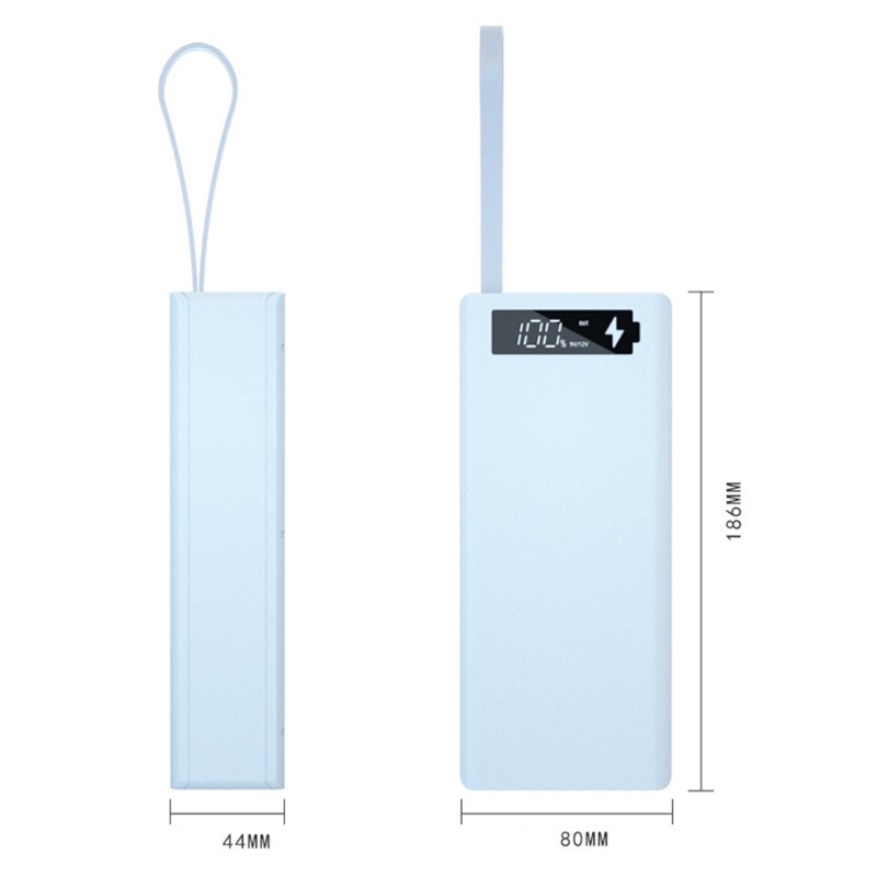 Vỏ Bảo Vệ Pin Sạc Dự Phòng Bonjour C16 Lcd 16x18650