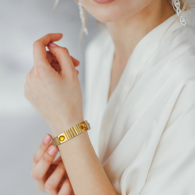 Vòng tay điều hoà huyết áp MAGNETIC BRACELET - Giúp ổn định huyết áp cho người huyết áp cao và huyết áp thấp