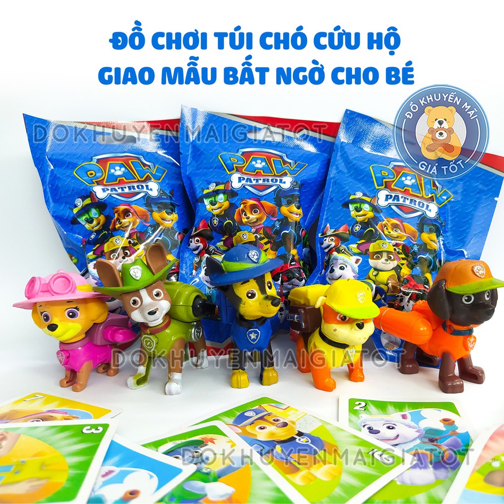 Bộ đồ chơi chó cứu hộ Paw.Patrol Dog rời từng nhân vật cho bé -  P19517