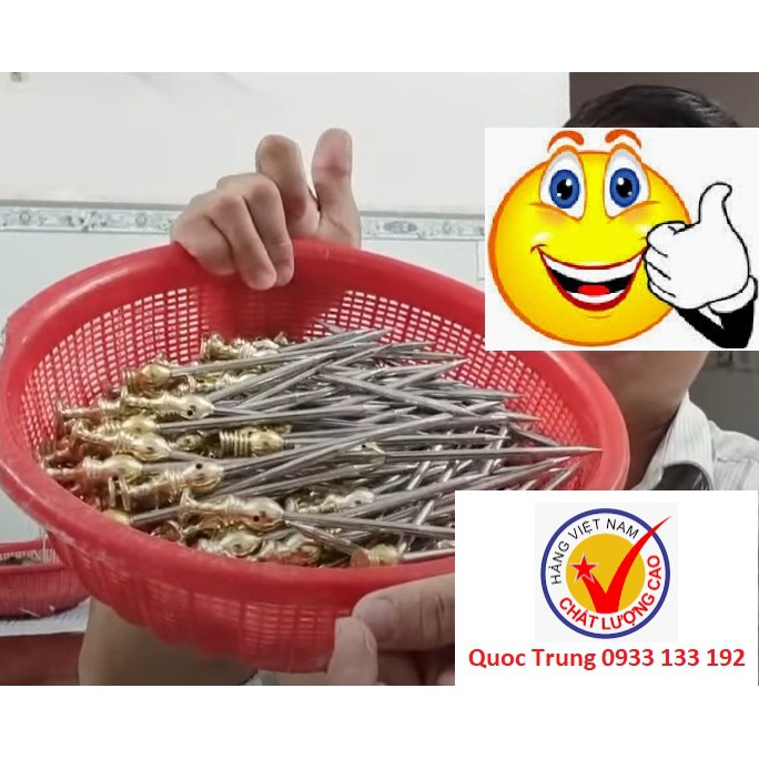 Nọc Cu gáy dùng bẫy mồi trần, hàng Việt Nam chất lượng cao