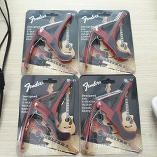 Capo đàn guitar acoustic fender