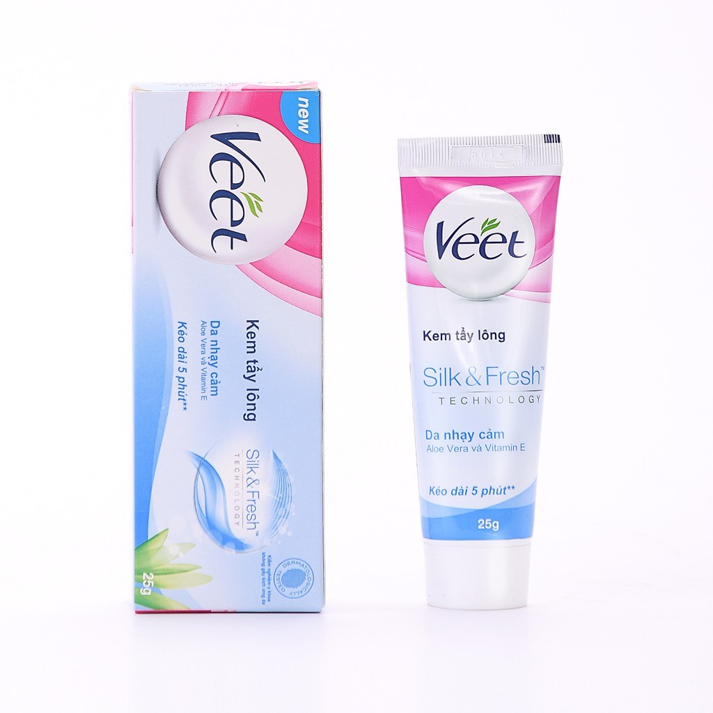 Kem Tẩy Lông Veet Cho Da Nhạy Cảm 25g Cocolux